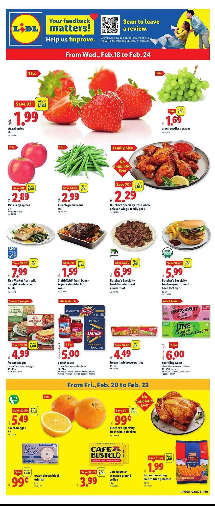 Weekly ad Lidl weekly ad from February 18 to February 24 2026 - Page 1