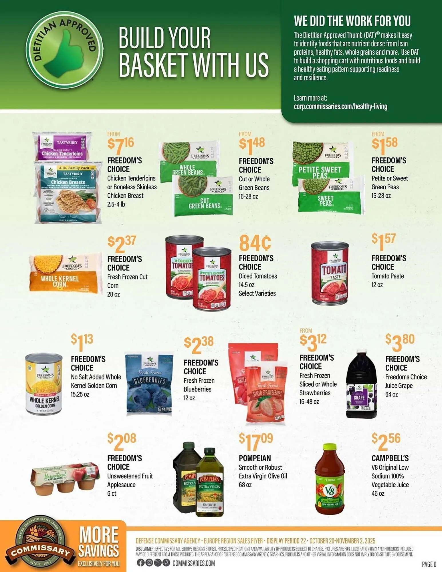 Weekly ad Commissary weekly ad from October 20 to November 3 2025 - Page 6