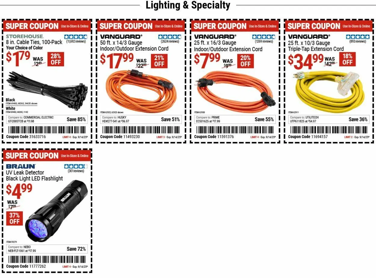Weekly ad Harbor Freight from September 8 to September 17 2025 - Page 5