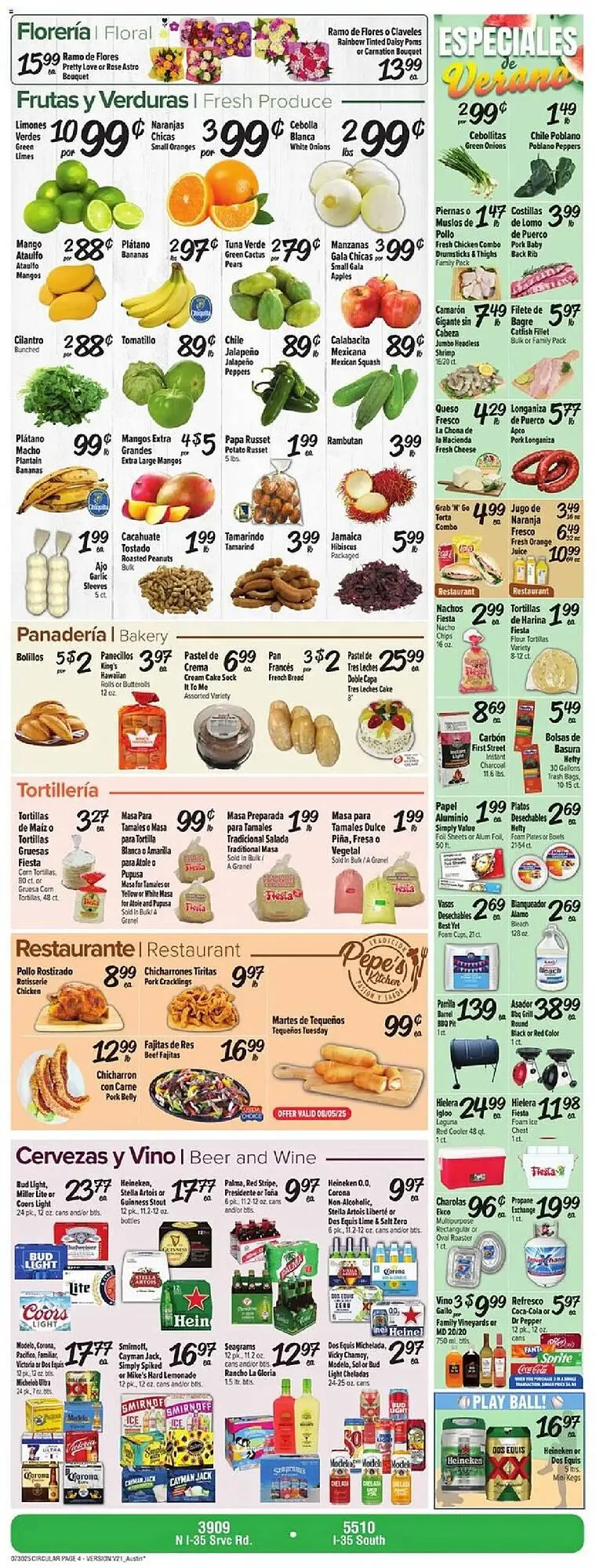 Weekly ad Fiesta Mart Weekly Ad from July 30 to August 5 2025 - Page 4