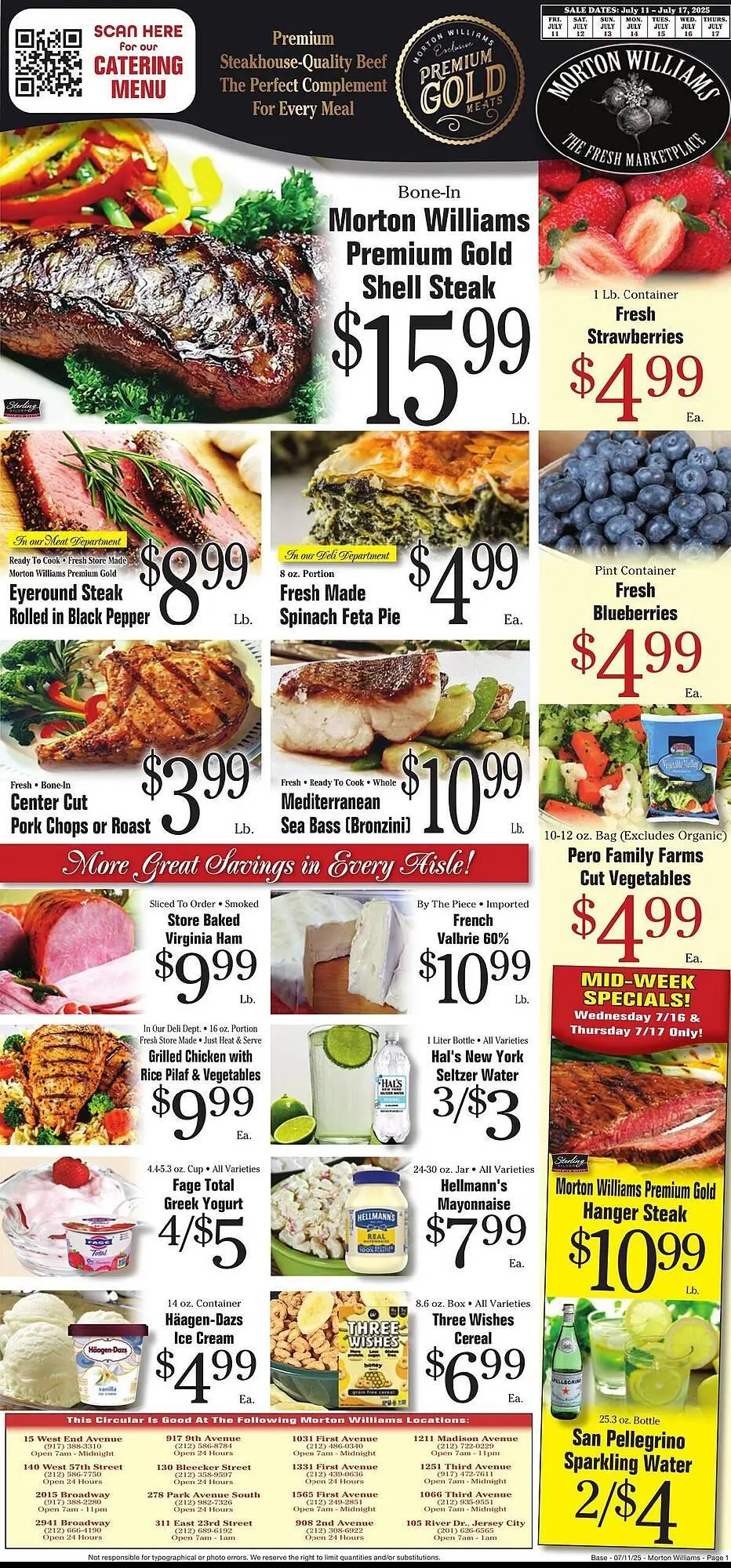 Morton Williams Weekly Ad - 1