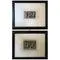 After J.C.Ulmer, Neoclassical Black and White Scenes, Prints, 1850s, Set of 2