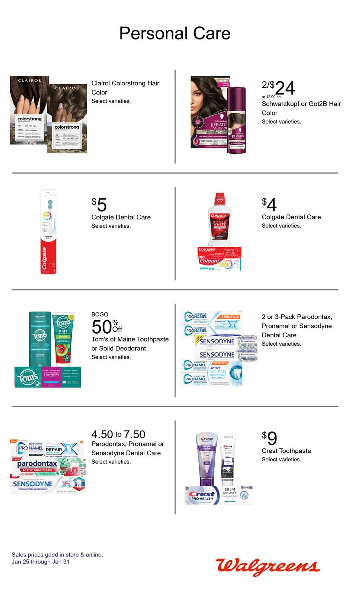 Weekly ad Walgreens weekly ad from January 25 to January 31 2026 - Page 22