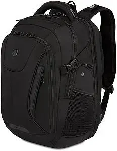 The Travel Tech Elite USB ScanSmart Laptop Backpack
