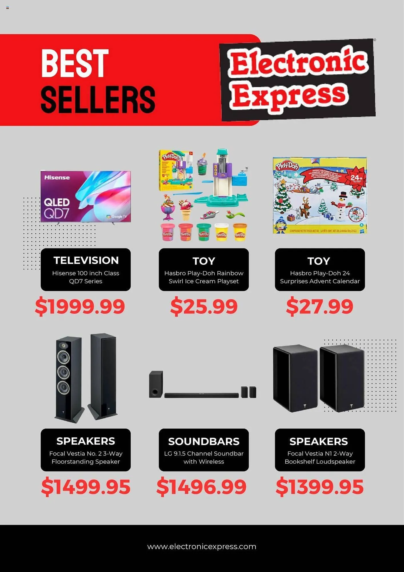 Weekly ad Electronic Express Weekly Ad from September 16 to October 15 2024 - Page 1