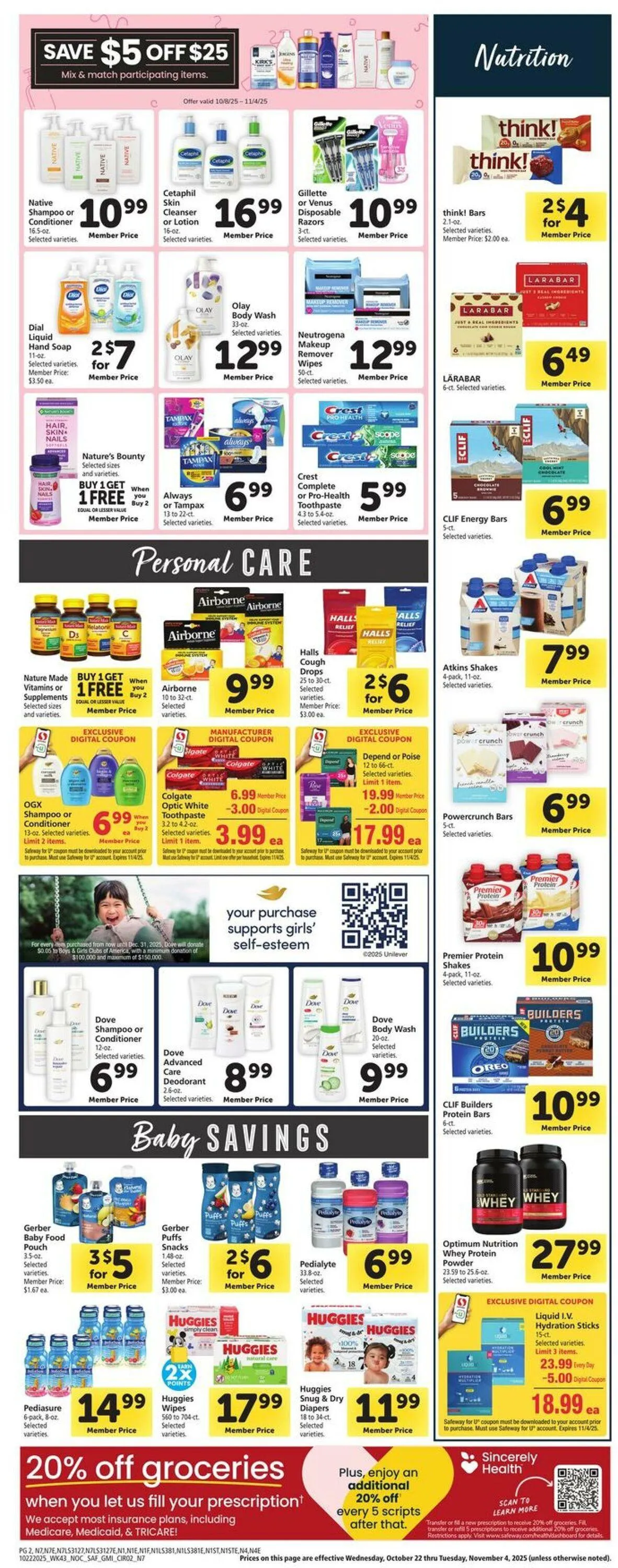 Weekly ad Safeway Current weekly ad from October 22 to October 28 2025 - Page 10