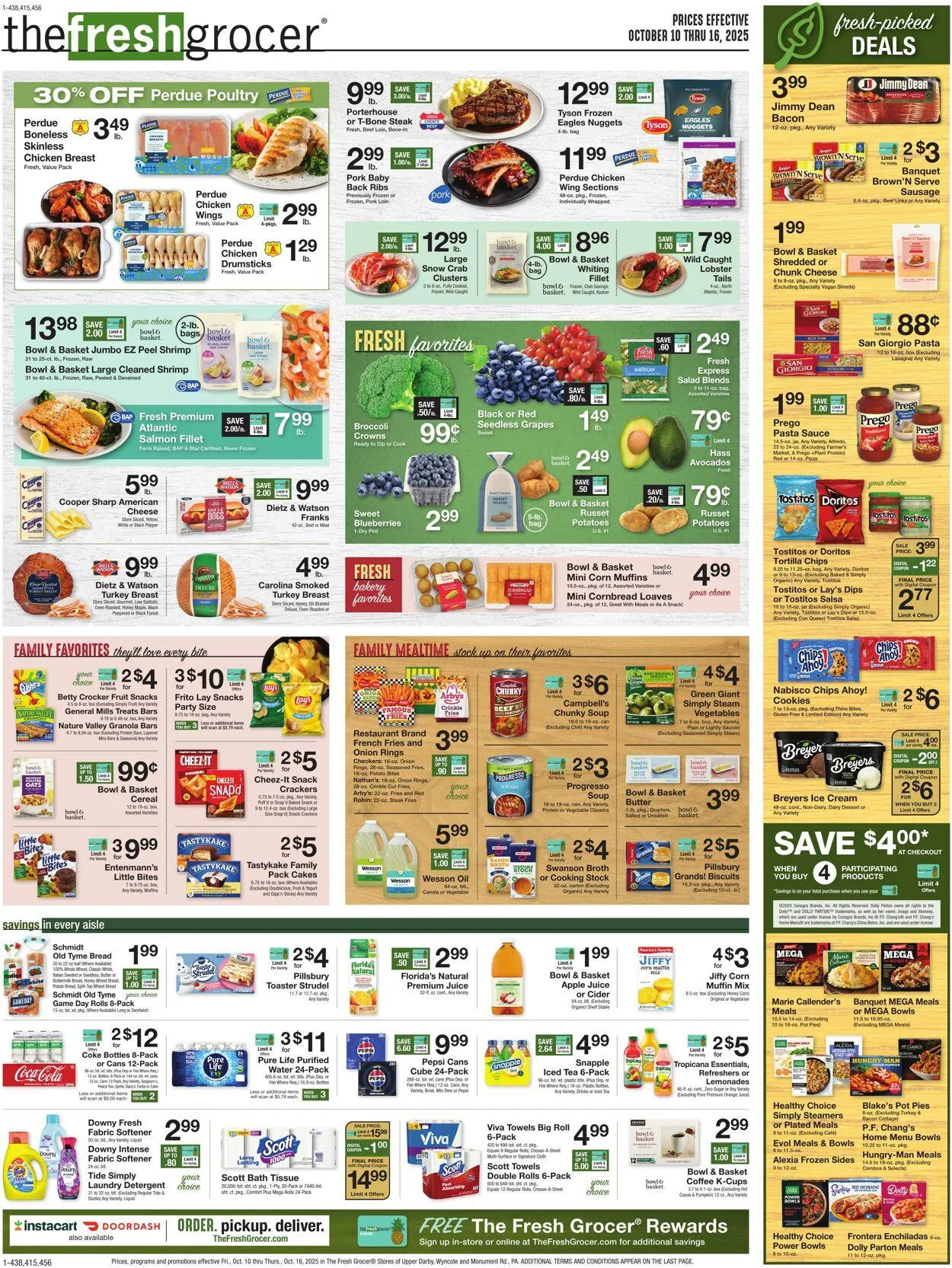 Weekly ad Gerrity's Supermarkets Current weekly ad from October 9 to October 16 2025 - Page 1