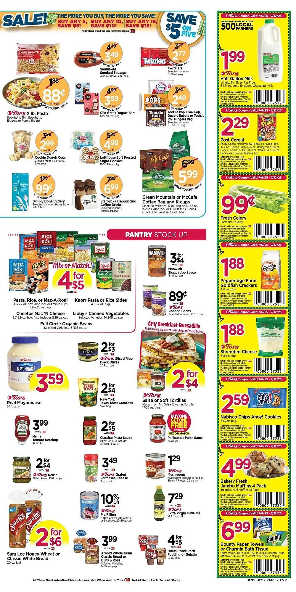 Weekly ad Tops Weekly Ad from July 6 to July 12 2025 - Page 9