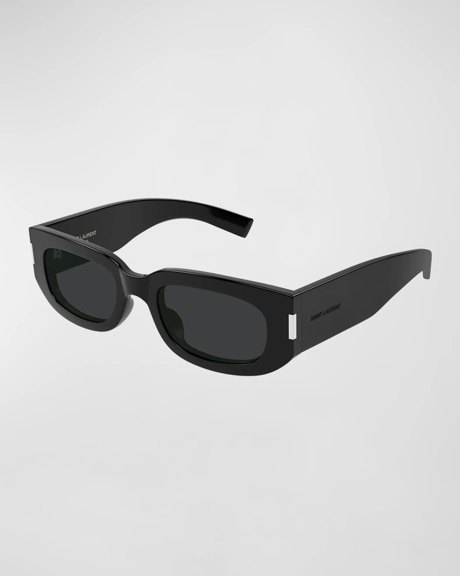 Tonal Logo Acetate Round Sunglasses