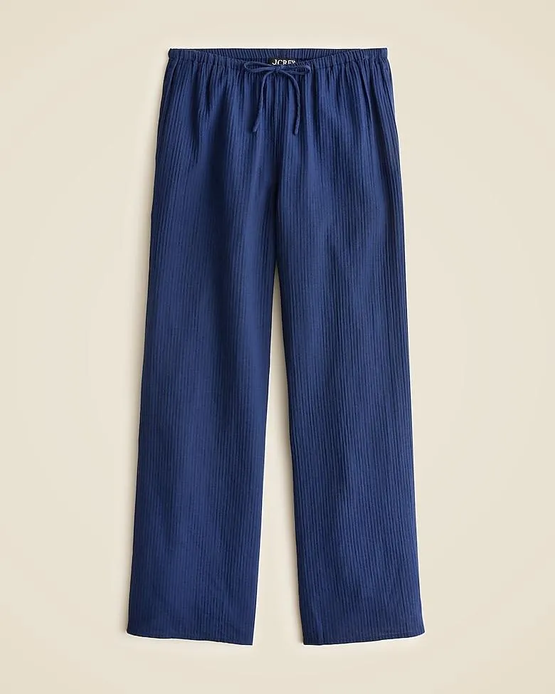 Airy gauze beach pant