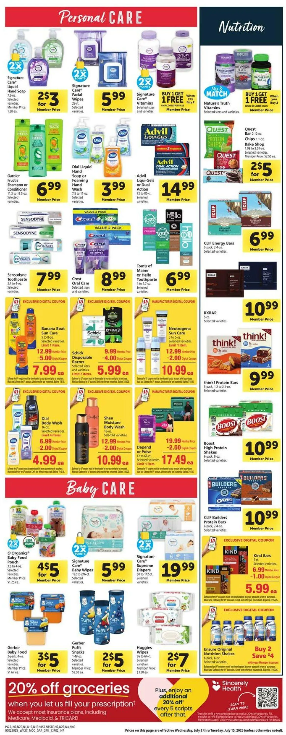 Catálogo de Safeway Current weekly ad 2 de julio al 8 de julio 2025 - Página 13
