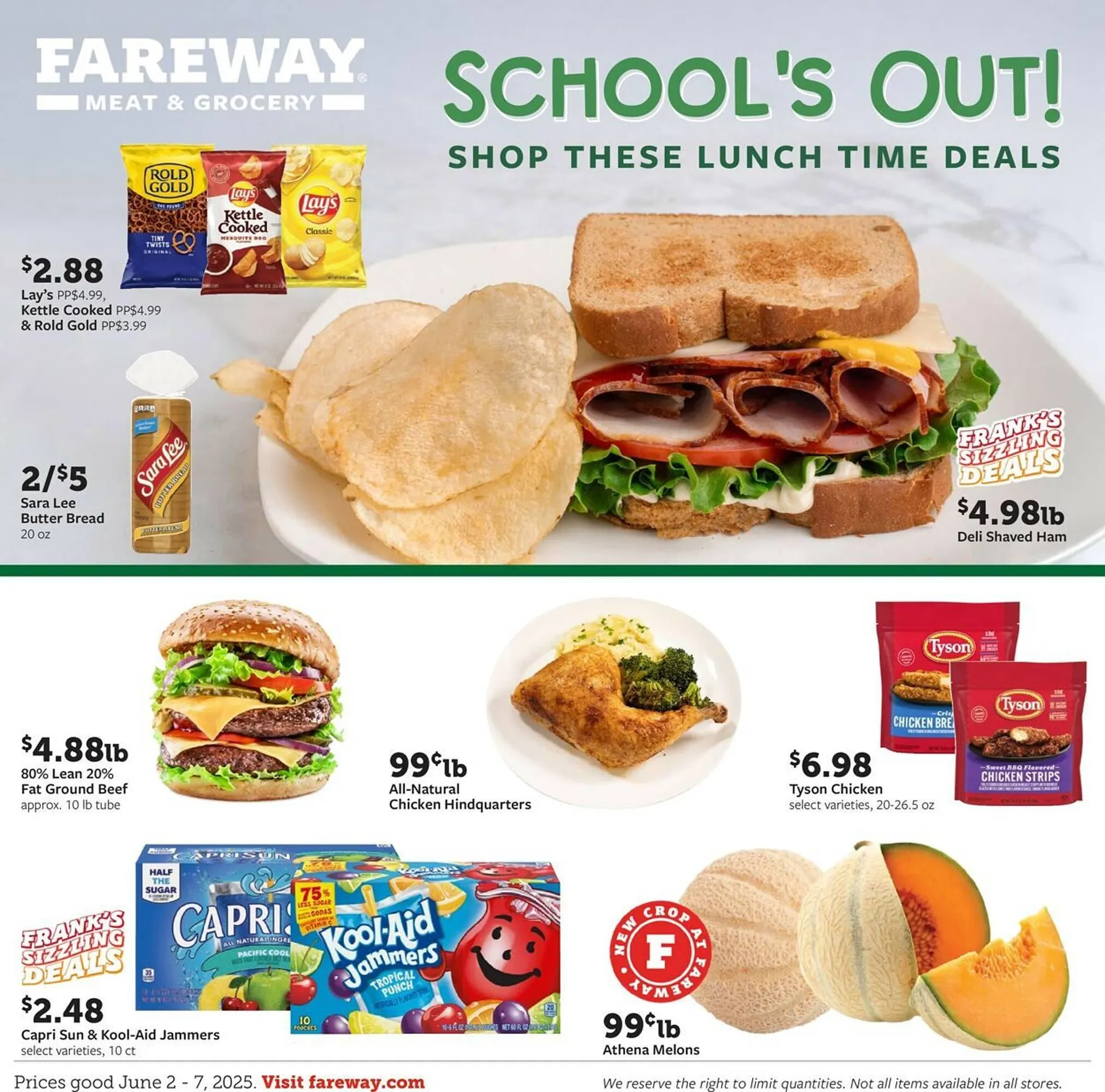 Weekly ad Fareway Weekly Ad from June 1 to June 7 2025 - Page 1