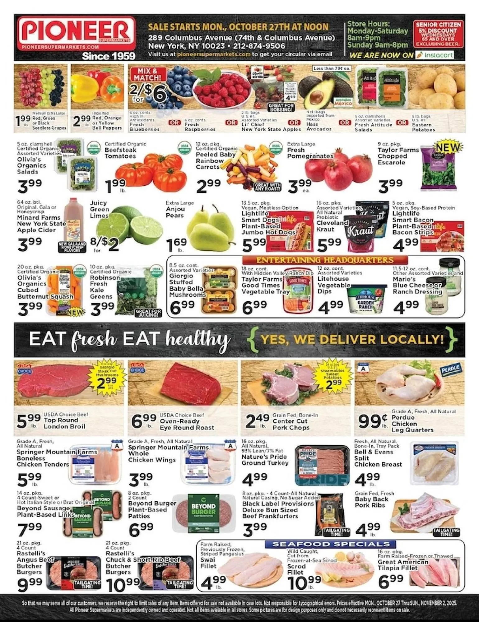 Pioneer Supermarkets weekly ad - 1
