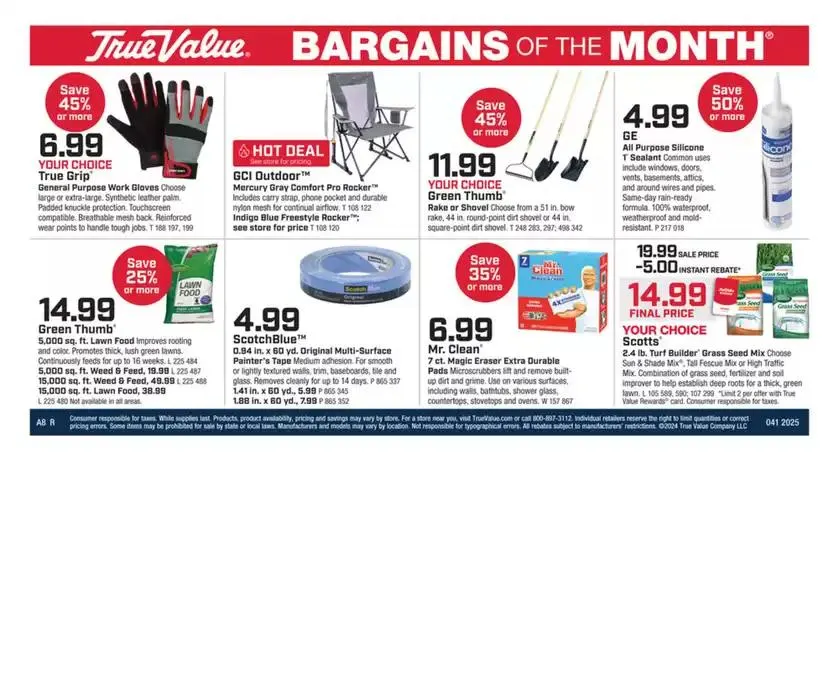 Weekly ad True Value Sale 41 from April 4 to April 21 2025 - Page 8
