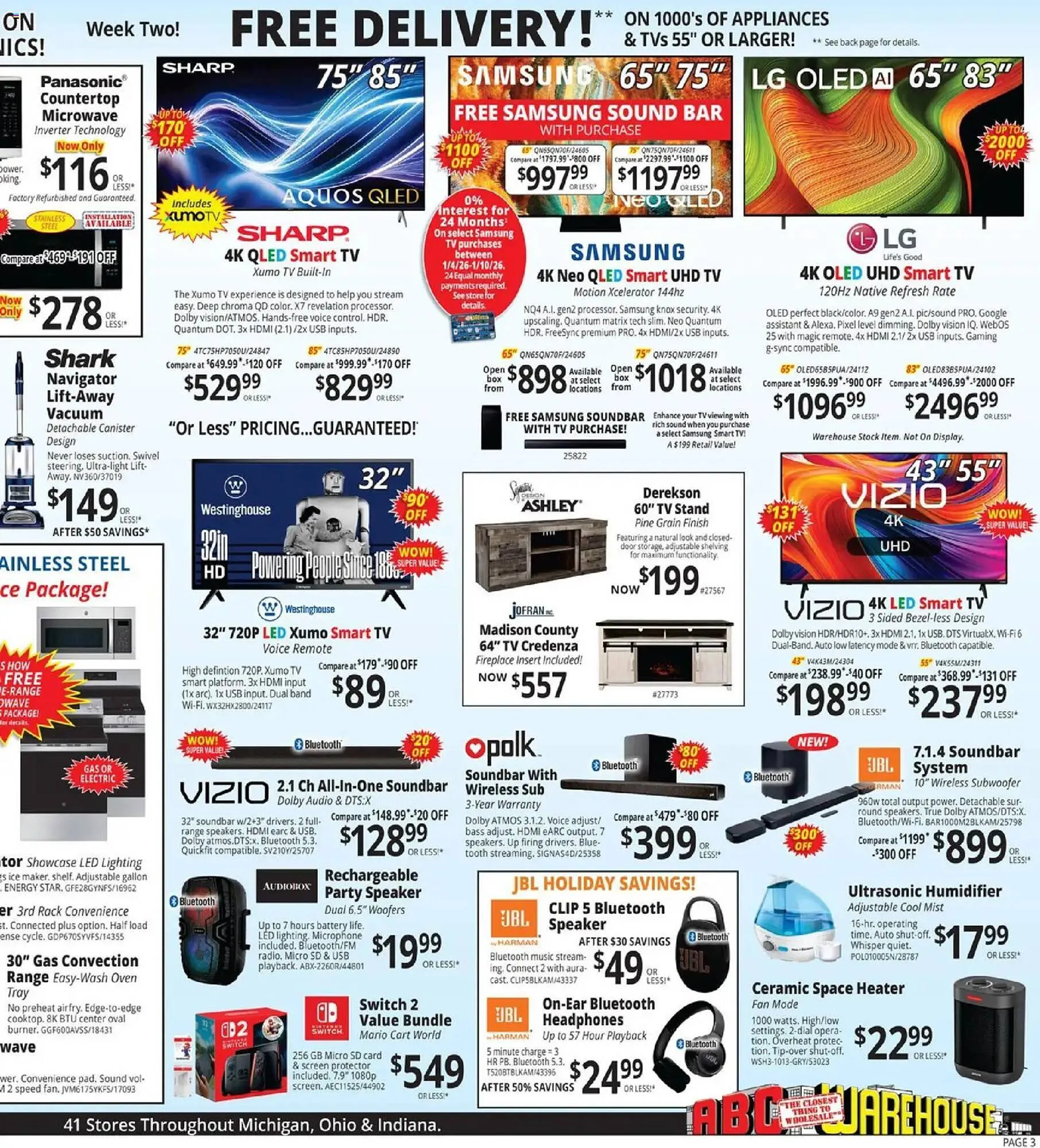 Weekly ad ABC Warehouse weekly ad from January 4 to January 10 2026 - Page 3