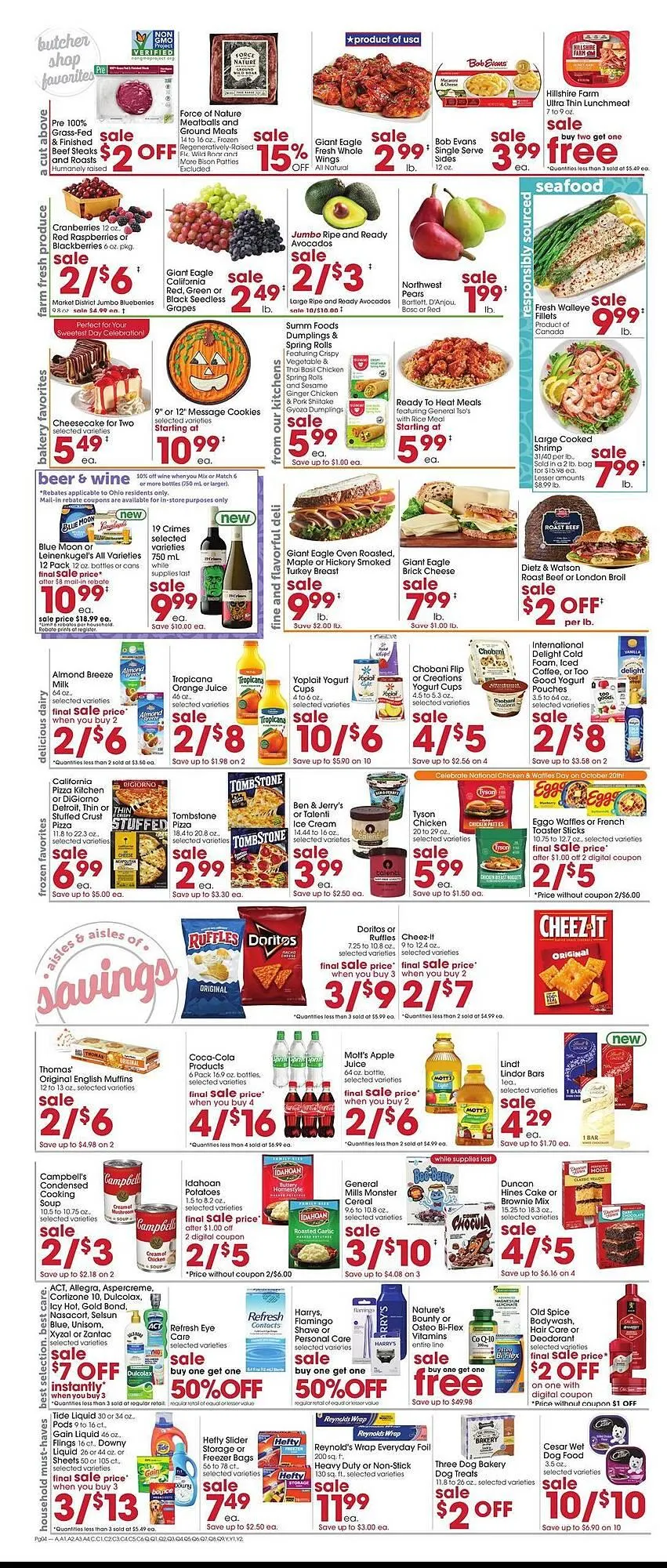 Weekly ad Giant Eagle weekly ad from October 16 to October 22 2025 - Page 4