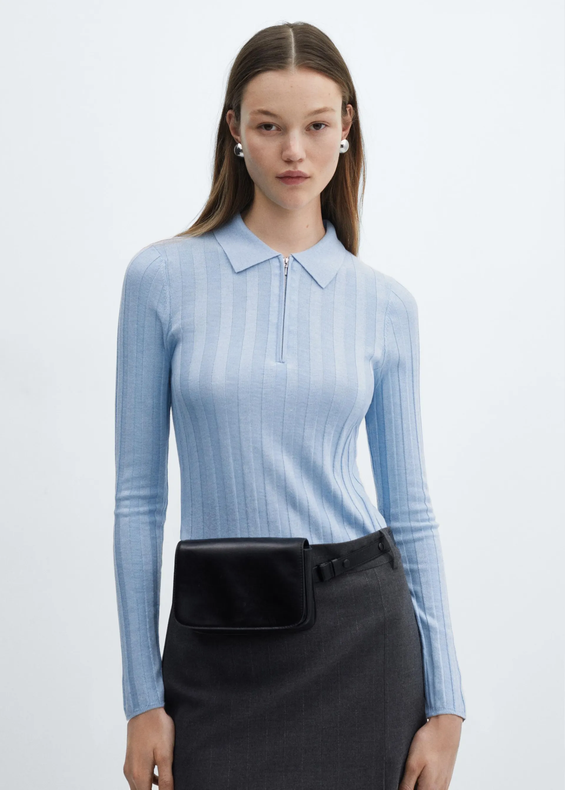 Jersey cuello cremallera