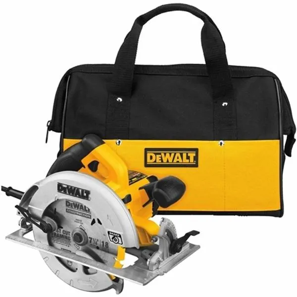 DWE575SB Circular Saw, 15 A, 7-1/4 in Dia Blade, 5/8 in Arbor, 2 in at 45 deg, 2.55 in at 90 deg D Cutting