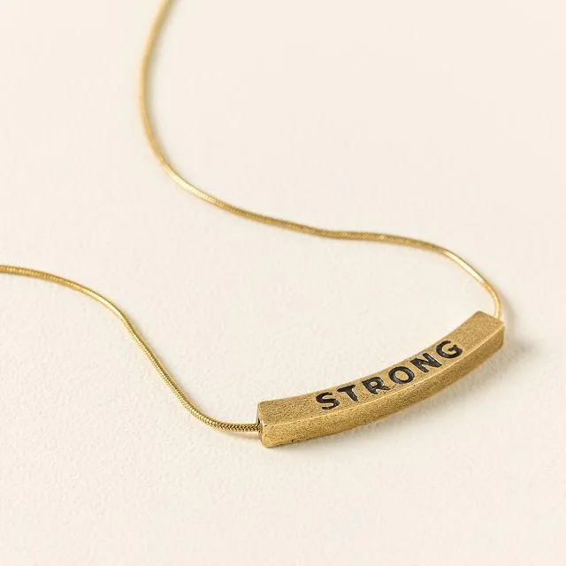 Strong Inside and Out Necklace
