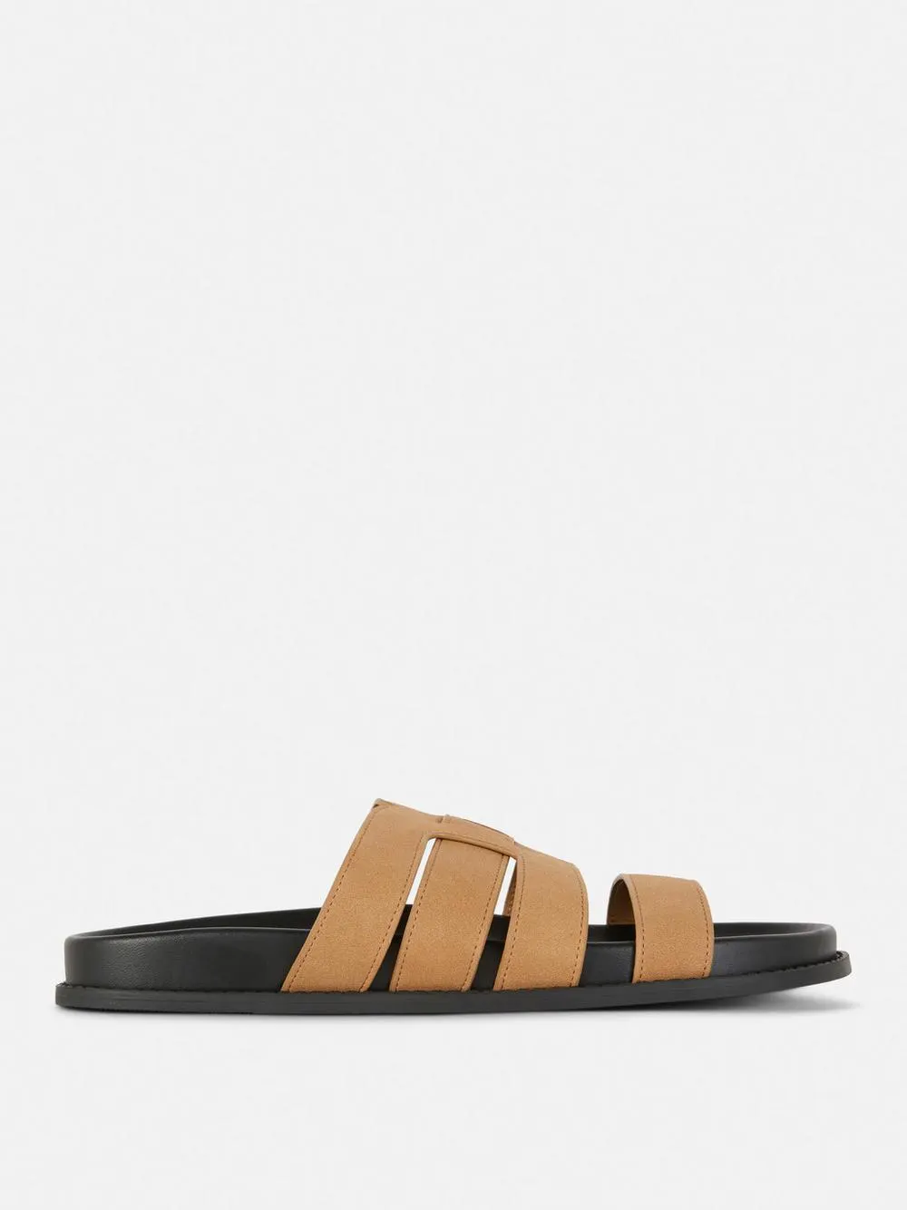 Woven Strap Flat Sandals