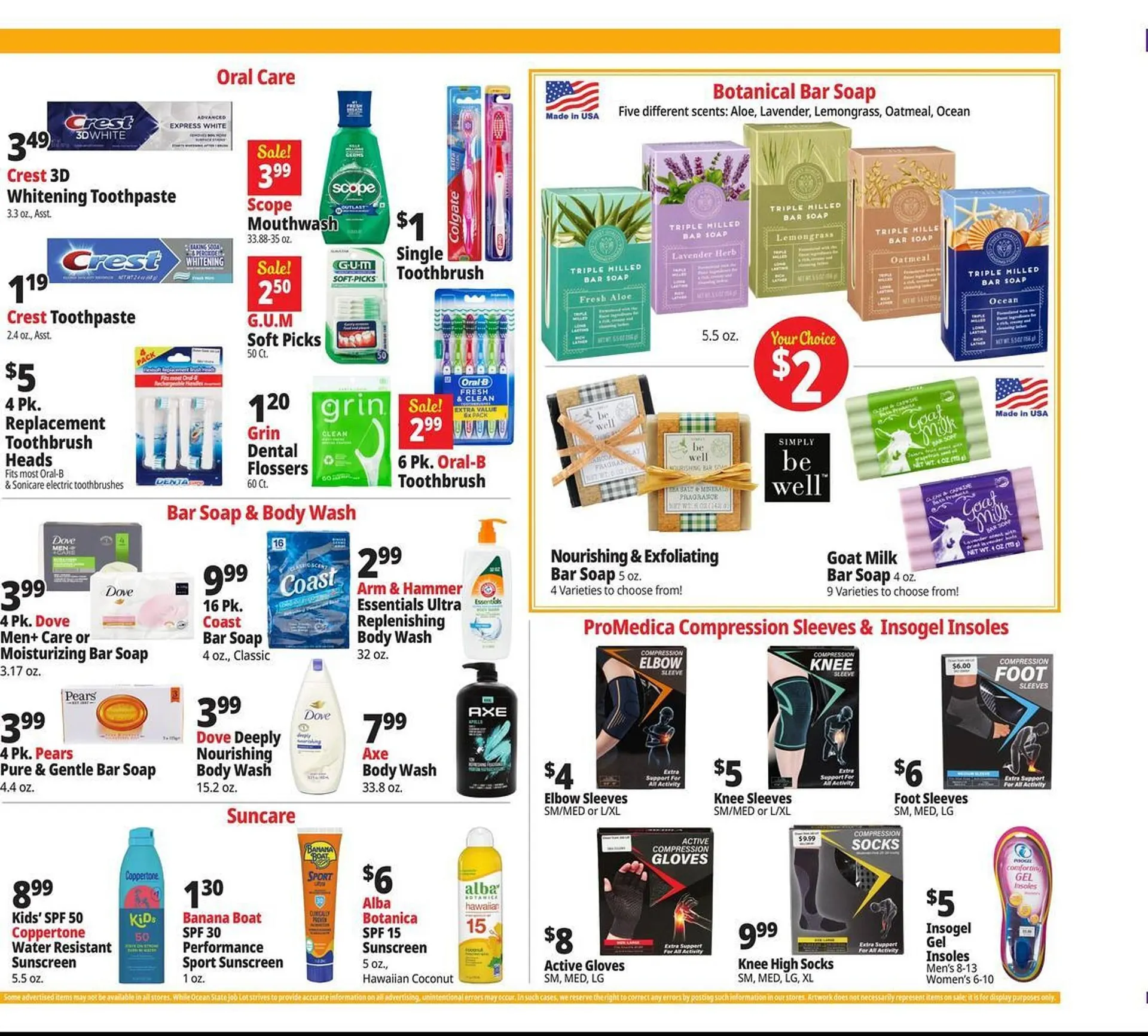 Weekly ad Ocean State Job Lot flyer from March 26 to April 1 2026 - Page 21