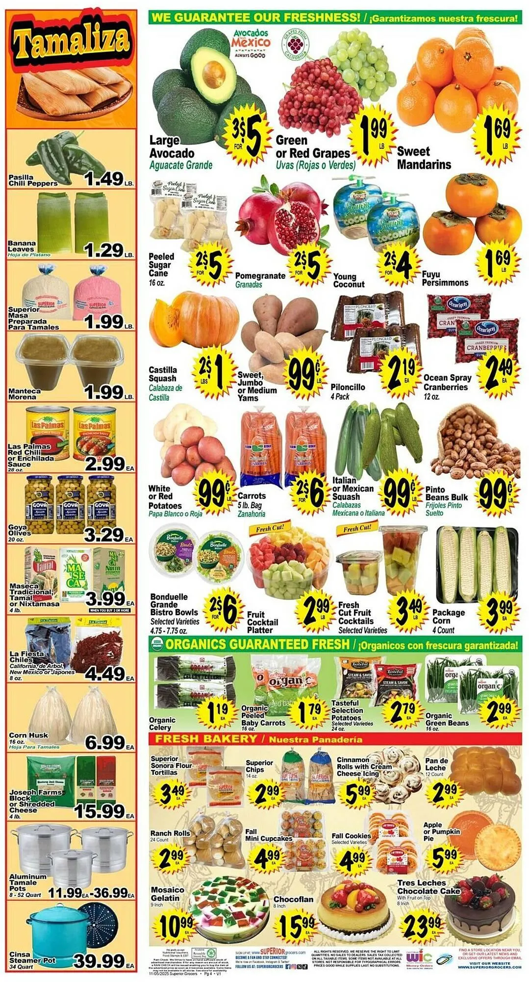 Weekly ad Superior Grocers weekly ad from November 5 to November 11 2025 - Page 4