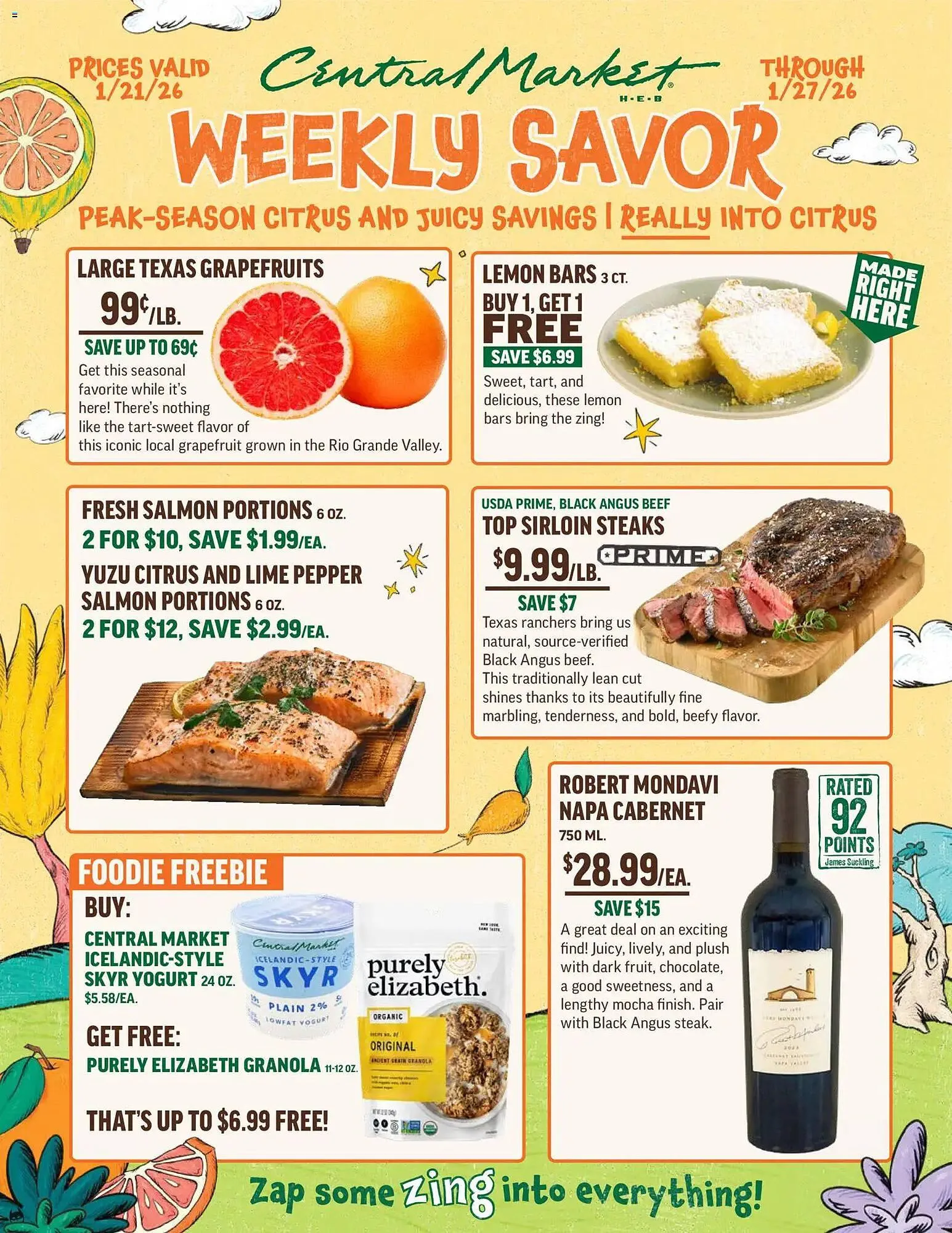 Weekly ad Central Market weekly ad from January 21 to January 27 2026 - Page 1