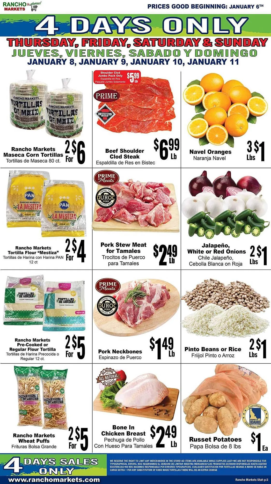 Weekly ad Rancho Markets weekly ad from January 6 to January 12 2026 - Page 5