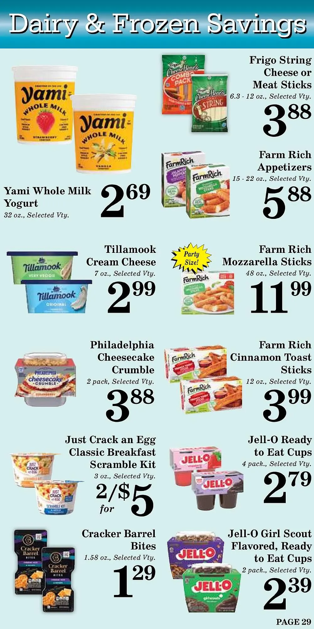 Weekly promotion Harvest Foods weekly ad spanning from September 3 to September 30 2025 - Page 30 for Catalogue 365