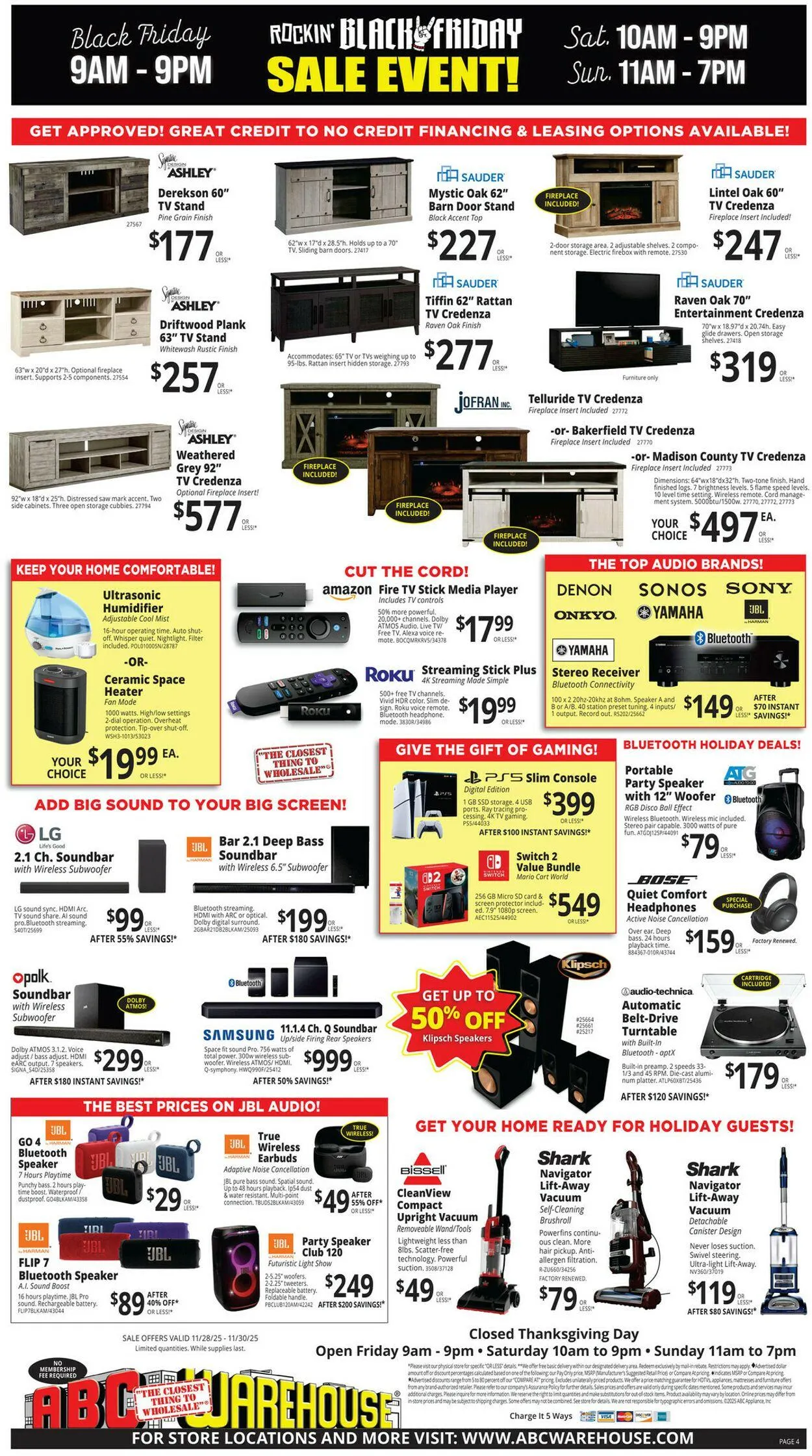 Weekly ad ABC Warehouse Current weekly ad from November 23 to November 29 2025 - Page 4