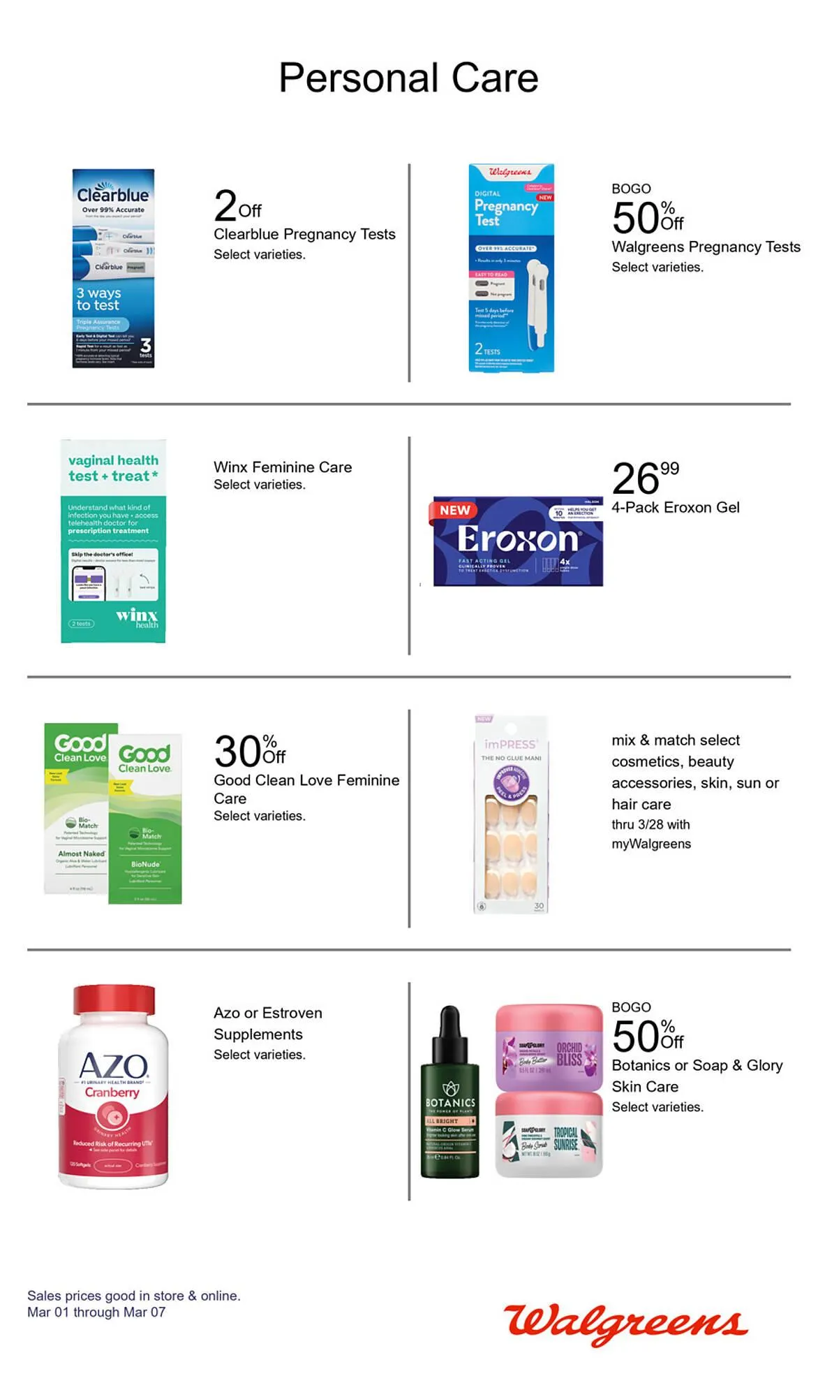 Weekly ad Walgreens weekly ad from March 1 to March 7 2026 - Page 30