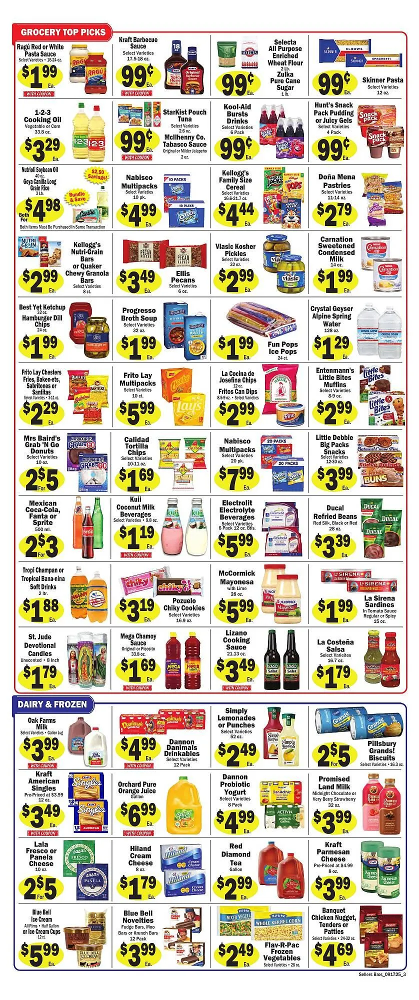Weekly ad Sellers Bros weekly ad from September 17 to September 23 2025 - Page 3
