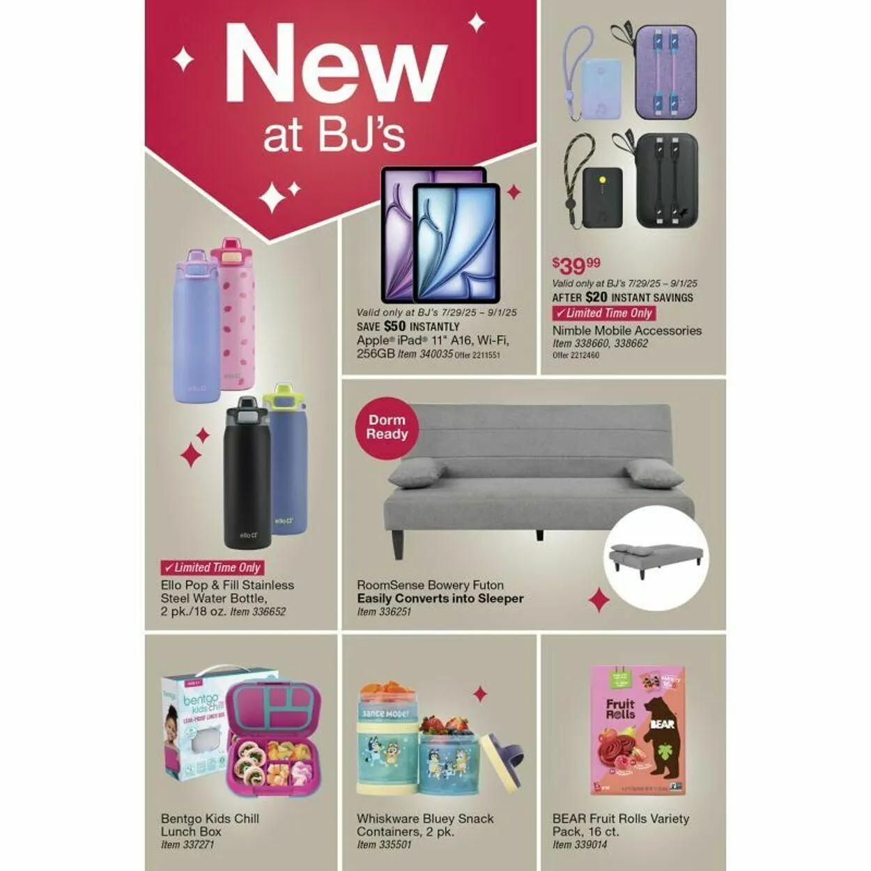 Weekly ad BJ's from August 18 to September 1 2025 - Page 52