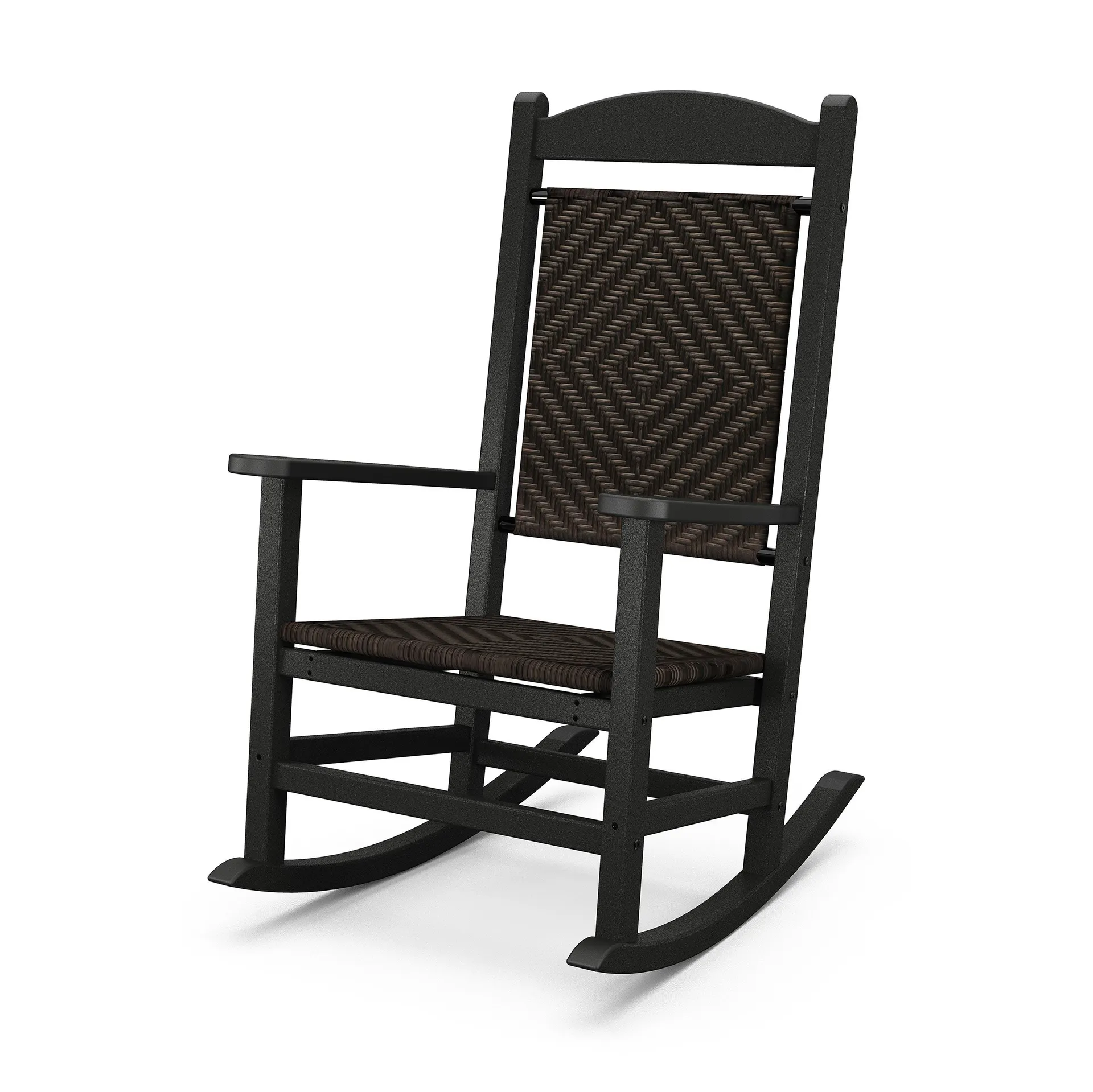 POLYWOOD® Presidential Woven Rocking Chair