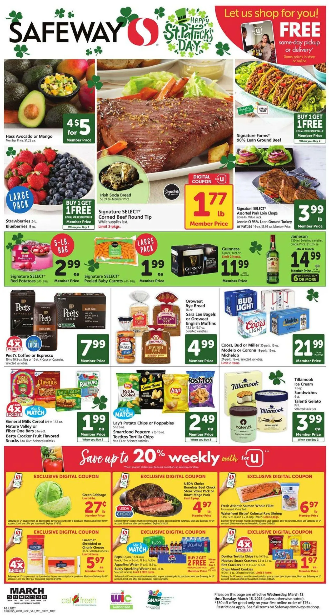 Safeway Current weekly ad - 1