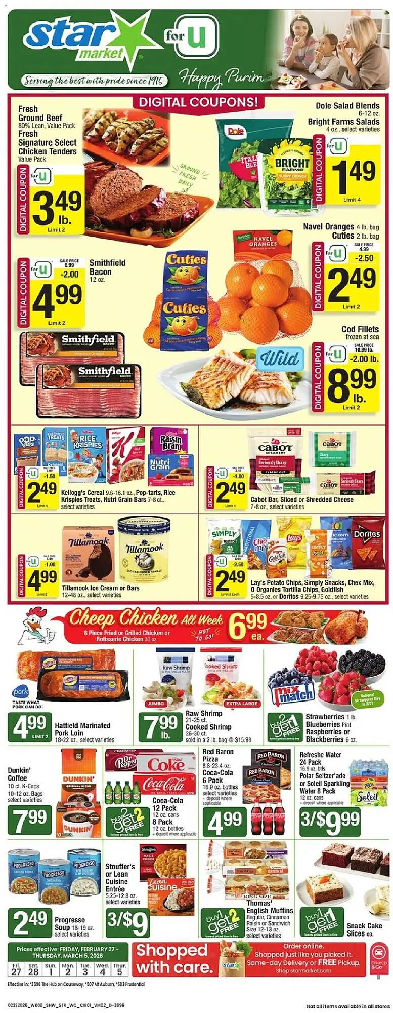 Star Market weekly ad - 1