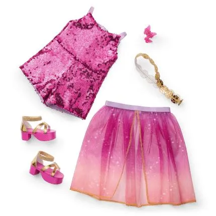 Glam Sparkly Concert Outfit for 18-inch Dolls
