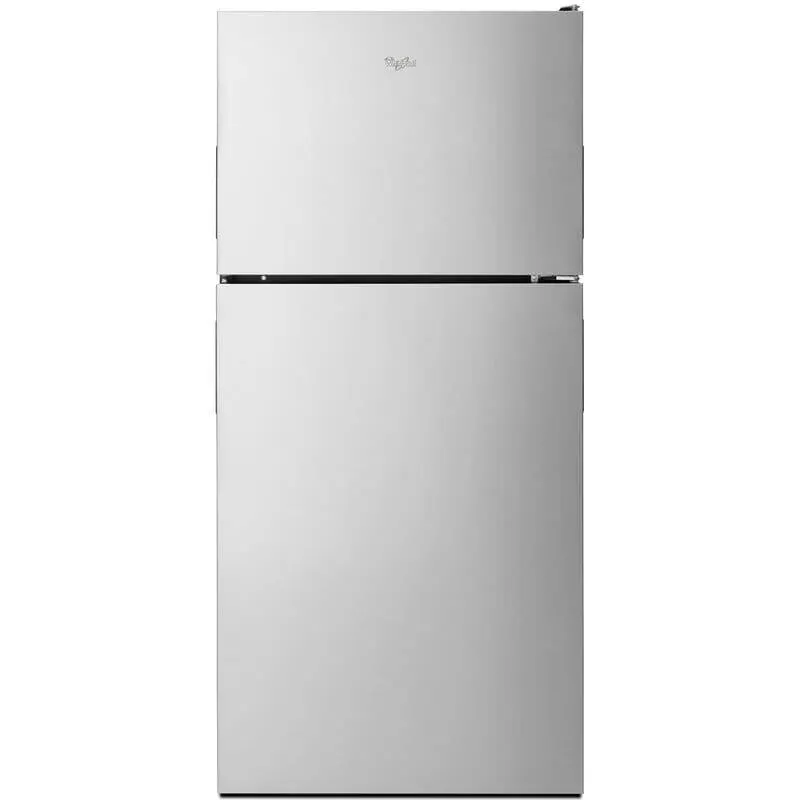 Whirlpool 30 in. 18.2 cu. ft. Top Freezer Refrigerator with Ice Maker - Stainless Steel