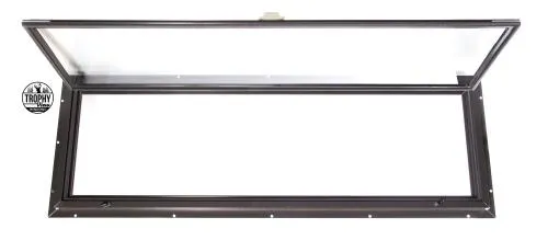 WD-DB36X11.5 Deer Blind Window, 36 in L, 11-1/2 in H, Bronze