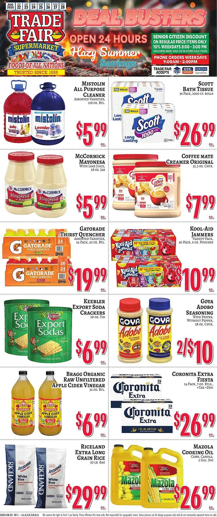 Weekly ad Trade Fair Supermarket Weekly Ad from August 22 to August 28 2025 - Page 2