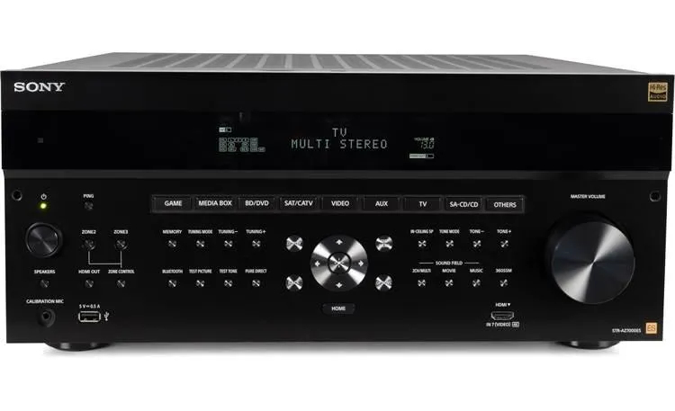Sony ES STR-AZ7000ES 13.2-channel home theater receiver with Dolby Atmos®, Bluetooth®, Apple AirPlay® 2, and Chromecast built-in