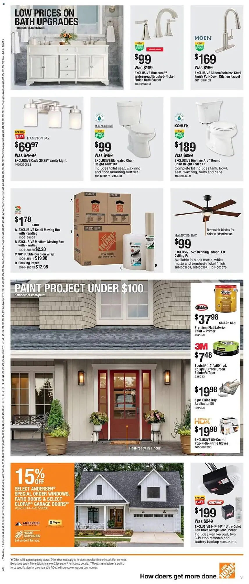 Weekly ad The Home Depot flyer from May 14 to May 27 2026 - Page 3