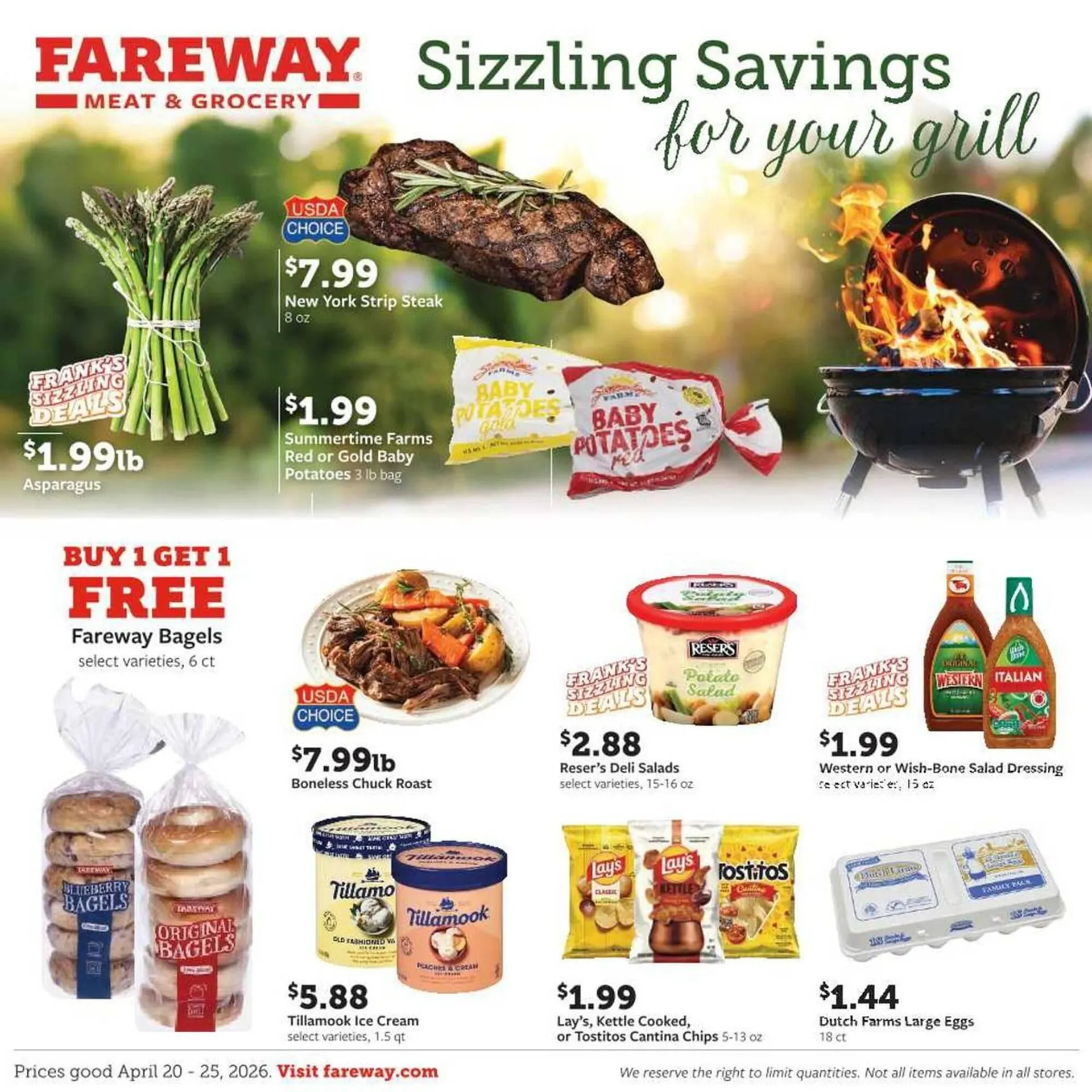 Weekly ad Fareway weekly ad from April 20 to April 25 2026 - Page 1