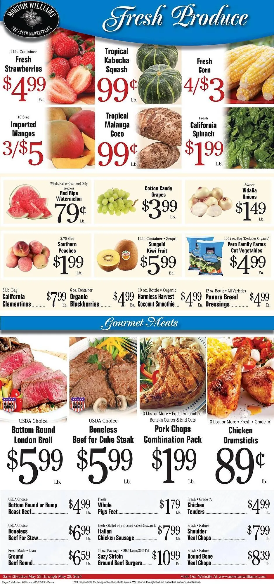 Weekly ad Morton Williams Weekly Ad from May 24 to May 29 2025 - Page 6