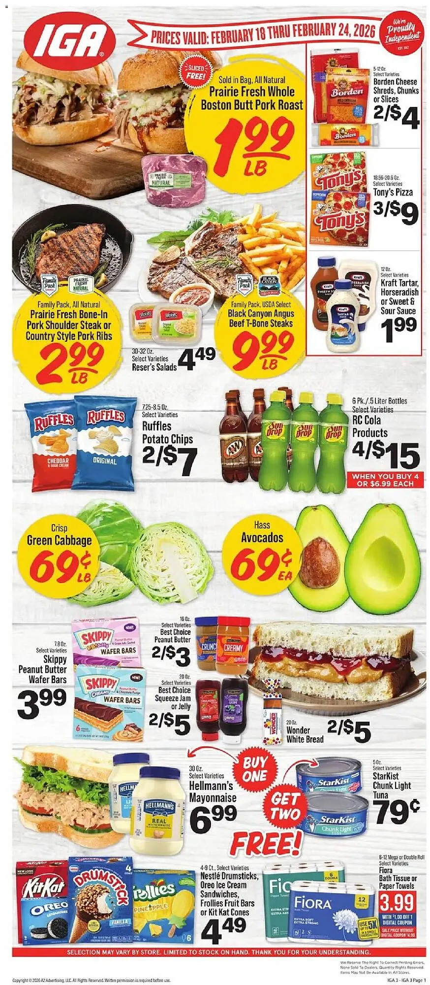 IGA weekly ad - 1