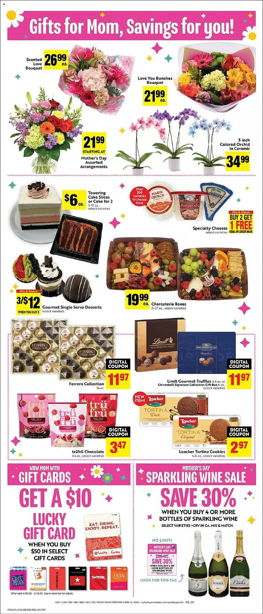 Weekly promotion Lucky Supermarkets weekly ad spanning from May 6 to May 13 2026 - Page 2 for Catalogue 365