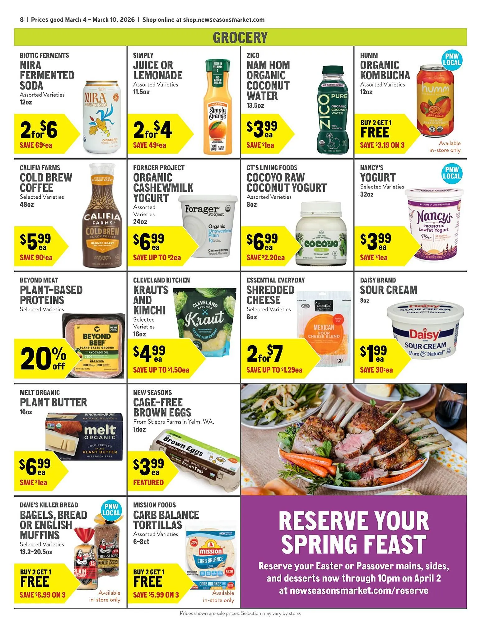 Weekly ad New Seasons Market weekly ad from March 4 to March 10 2026 - Page 8