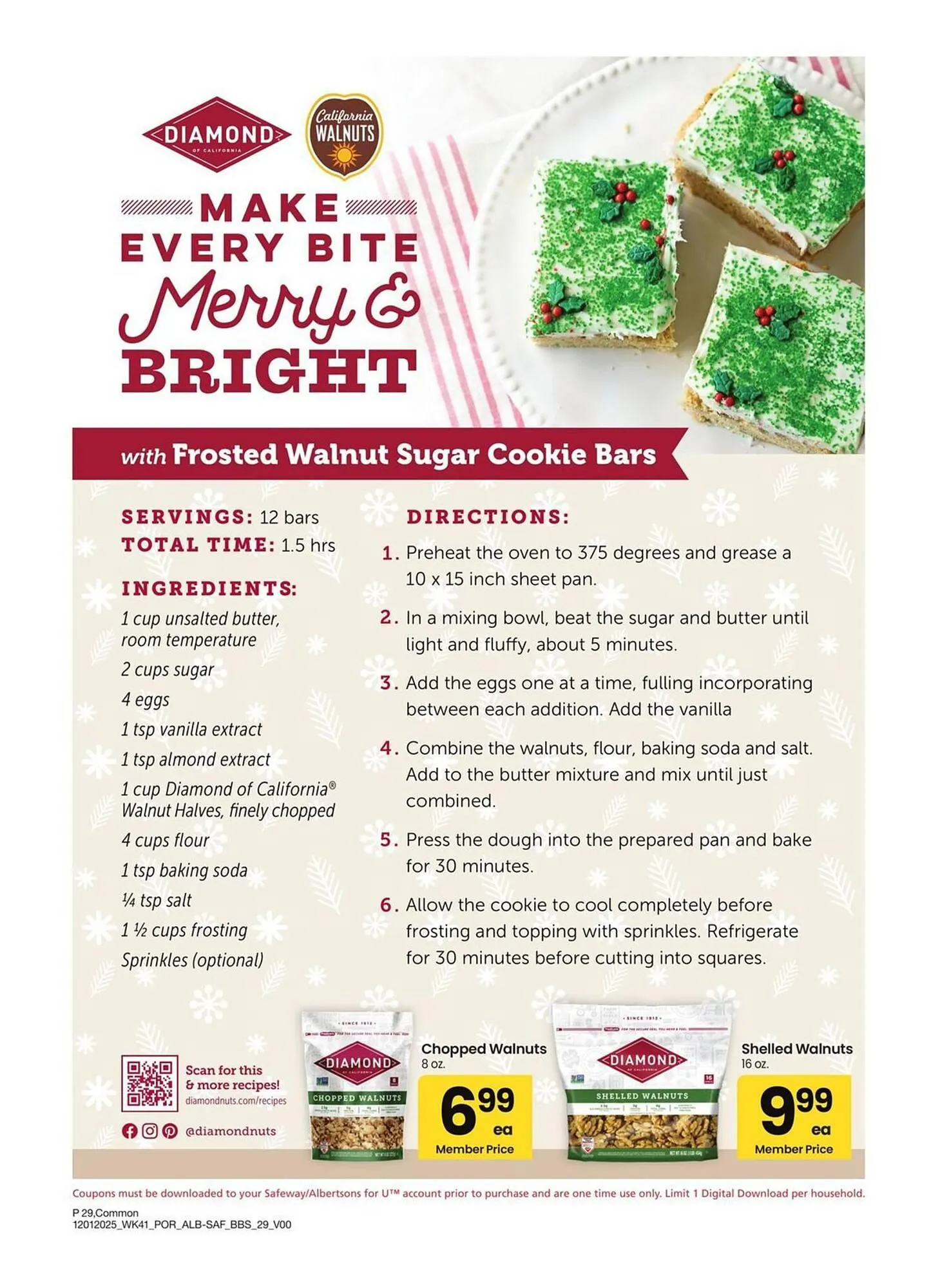 Weekly promotion Albertsons weekly ad spanning from December 1 to January 4 2026 - Page 29 for Catalogue 365