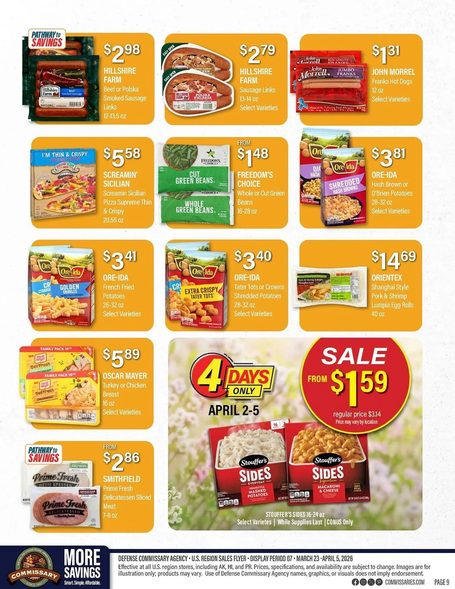 Weekly ad Commissary weekly ad from March 23 to April 5 2026 - Page 9