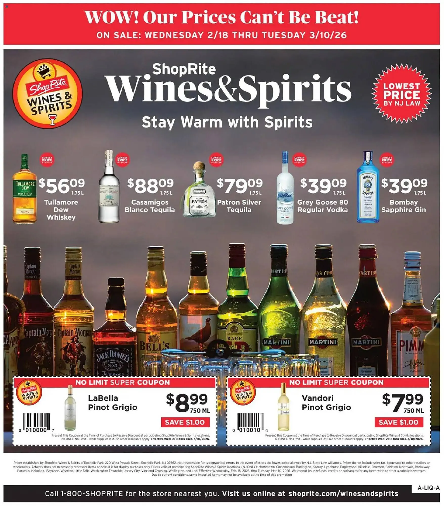 Weekly ad ShopRite flyer from February 18 to March 11 2026 - Page 1